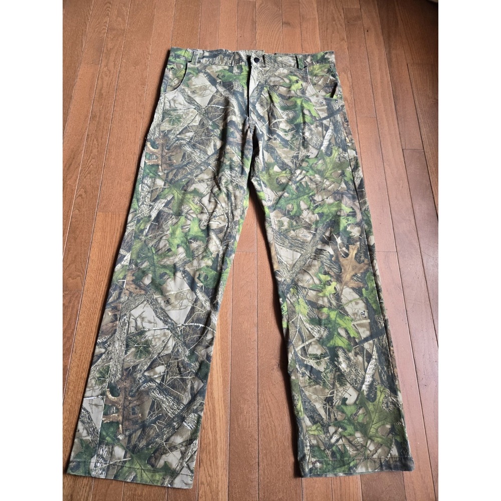 Magellan Large Camo True Timber Hunting pants 38x30 Cotton Spandex